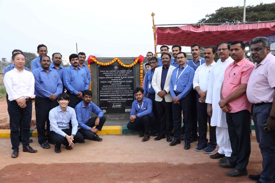 Mitsubishi Electric India Rejuvenates Channappannahalli Lake